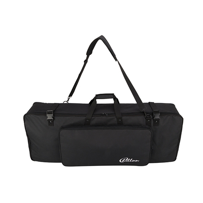 KY-PFC-61 61 KEYBOARD BAG BALCK 600X300D fabric with PVC Inner:210D fabric 10MM EPE