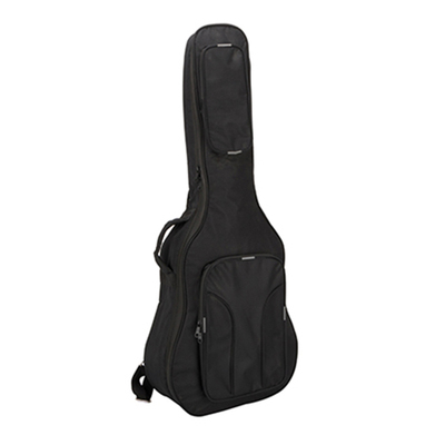 HF-9899C Acoustic Guitar bag Black new cross grain fabric+15mm EPE 210 lint black  inner