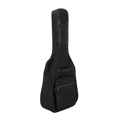 HF-9899A Acoustic Guitar bag Black new cross grain fabric+15mm EPE 210 lint black  inner